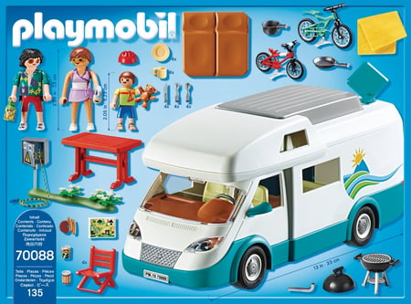 Playmobil® - Famille et camping-car - 70088 - Playmobil® Family Fun -  Figurines et mondes imaginaires - Jeux d'imagination