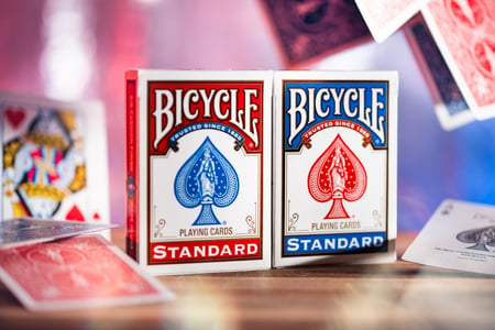 Jeu De Cartes Bicycle Marquis – 54 Cartes Style Art Déco – Finition Air Cushion Pour Magie & Poker – Collection Vintage – Couleur Prune