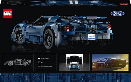 LEGO 42154 Technic Ford GT 2022, Maquette de Voiture pour Adultes