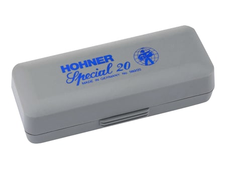Hohner Progressive Special 20 - Harmonica diatonique - G clé - 10 trous -  avec boîtier, Harmonica, Top Prix