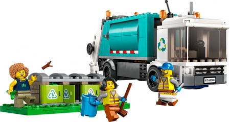 LEGO City 60386 Le Camion de Recyclage, Jouet Camion-Poubelle, Jeu Éducatif  Enfants 5 Ans - Zoma