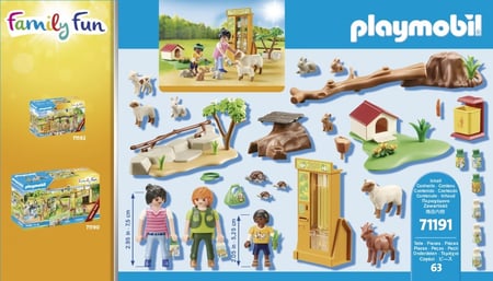 Playmobil® - Ferme pédagogique - 71191 - Playmobil® Country - Figurines et  mondes imaginaires - Jeux d'imagination