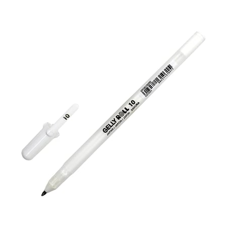 Set de 3 crayons gel Gelly Roll blanc - 0,3 mm/0,4mm/0,5mm - Sets et  Coffrets de Feutres Arts Graphiques - Coffrets Arts graphiques - Art  graphique