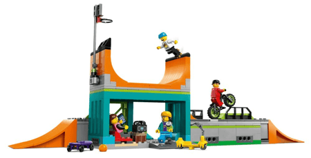 LEGO City 60290 Le skatepark Jouet Skateboard Idée Cadeau Enfants