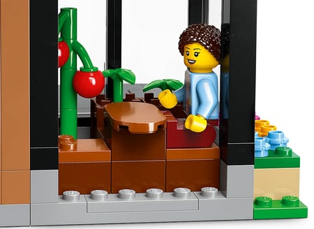 Lego City 60398 - La maison familiale et la voiture électrique - Lego