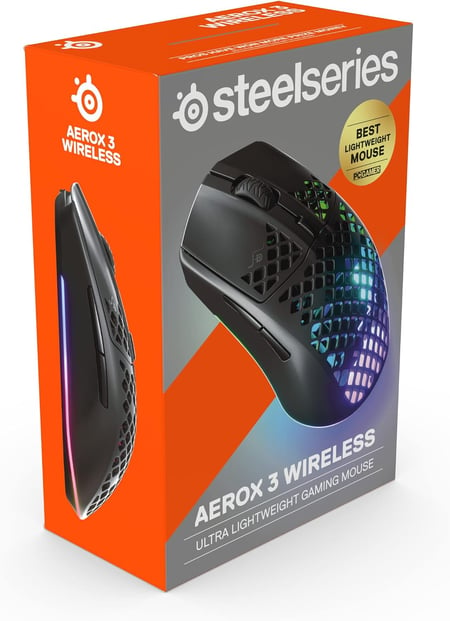 Steelseries - Souris Gaming sans fil Wifi SteelSeries Aerox 3 Onyx Noir -  Souris - Rue du Commerce