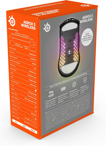 Steelseries Aerox 9 Wireless - Achat Souris Gamer Sans-fil