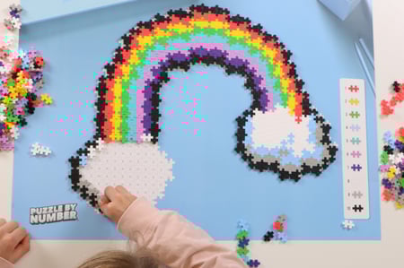 Puzzle L'arc en ciel - Plus Plus - PP3913 - 500 pièces