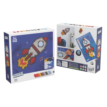 Plus Plus Puzzle par numéros Espace 500 pièces