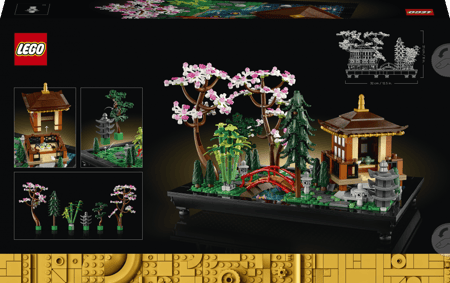 LEGO® Icons 10315 Le Jardin Paisible, Kit de Jardinage Botanique