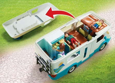Jouet Hape Camping car, Jeux Educatifs Camion en…