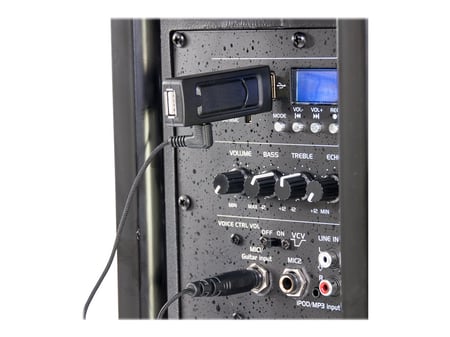 Microphone sans fil UHF avec récepteur - Lotronic