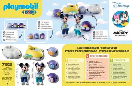 Maison des nuages de Mickey et Minnie - Playmobil 1-2-3 et Disney