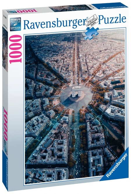 Puzzle Adulte - Paris en peinture 1000 pièces - Dès 14 ans