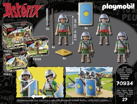 Playmobil® - Asterix - 70934 Astérix : Les légionnaires romains