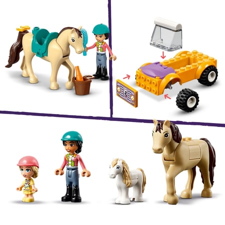 LEGO® 42634 - La remorque du cheval et du poney - LEGO® Friends