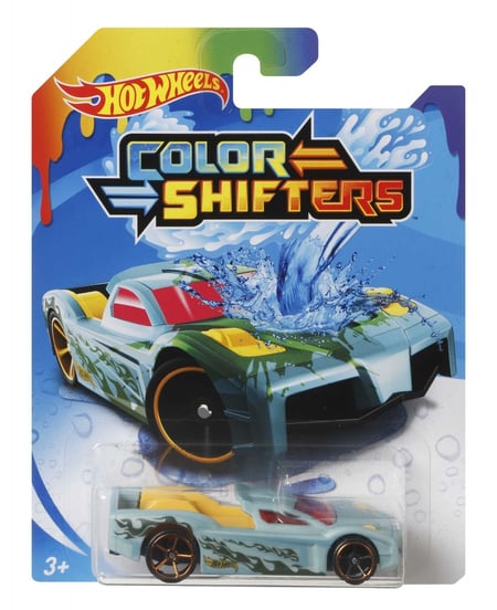 Hot Wheels - Véhicule Color Shifter, Modèle Aléatoire, Change de couleur  avec l'eau - Petite Voiture - 3 ans et +