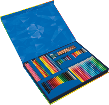 SynoTec - Kit de coloriage comprenant 50 pièces