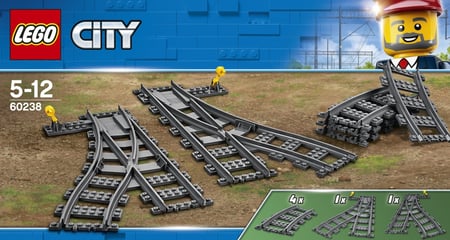 LEGO® 60238 City : Les Aiguillages - Jeux et jouets LEGO ® - Avenue des Jeux