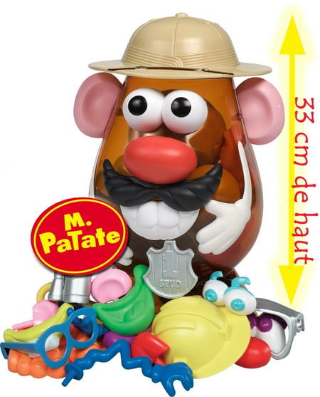 Potato Head, jouet Monsieur Patate classique pour enfants avec 13