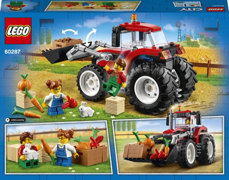 Le tracteur - LEGO® City - 60287 - Jeux de construction