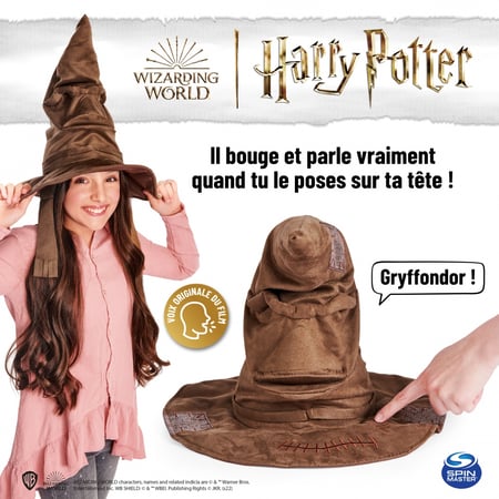 Coloriage Harry Potter à imprimer - Le choixpeau magique
