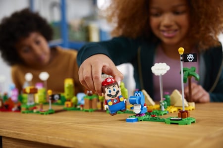 LEGO Super Mario 71418 Set la boite à outils créative, Jouet Enfants 6 Ans,  avec Figurines pas cher 