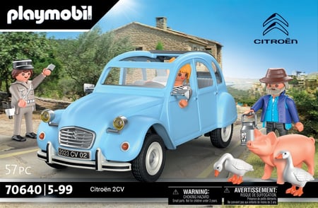 Playmobil® - Citroën 2cv - 70640 - - Mini véhicules et circuits - Jeux  d'imagination
