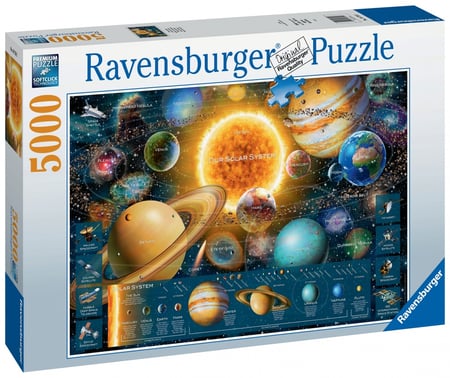 Puzzle 1000 pièces phosphorescent - Système solaire - Jeux et jouets Educa  - Avenue des Jeux