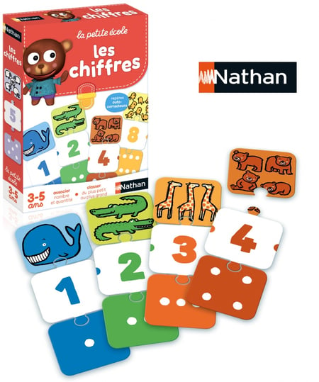 PUZZLE D'OCCASION FILLE - 3/5 ans - Nathan - 3 ans