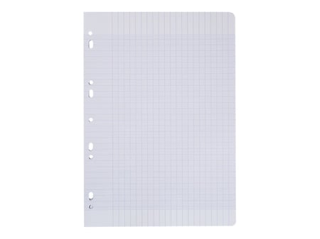 Feuilles simples blanches - Format A4 21 x 29,7 cm - 200 pages