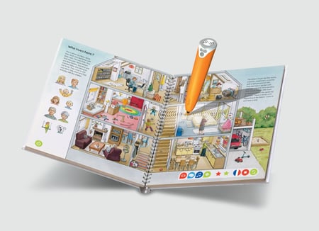 TIPTOI Coffret Complet Starter Set STYLO Interactif + LIVRE J'APPREND  L'ANGLAIS