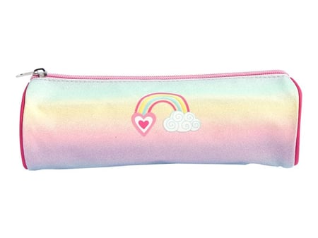 Trousse ronde compartiment Arc-en-ciel Cultura Trousses