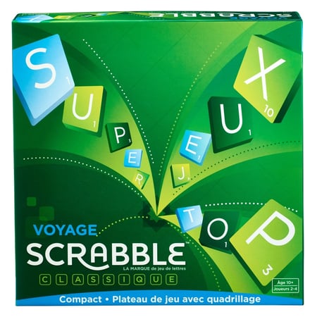 Mattel Games - Scrabble Classique - Jeu de Société - 10 ans et +