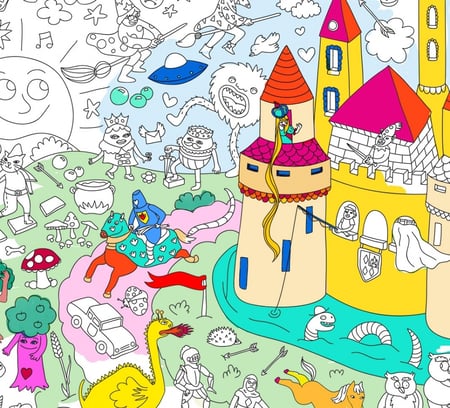 Affiche chambre d'enfant, Magie et Créativité