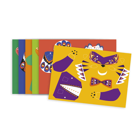 Collection 12 cartes étapes enfant - Color Pop (Auxence) - Maroquinerie  Française Livraison gratuite