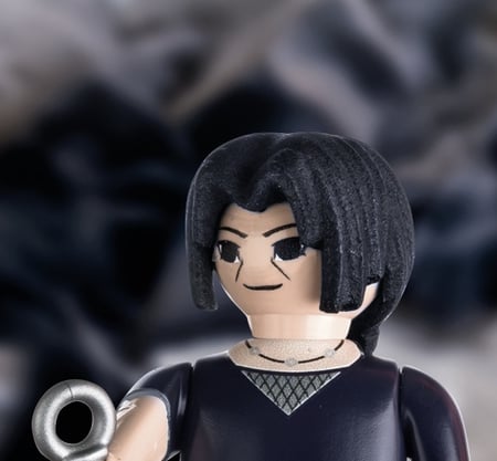Promo Playmobil 70666 Naruto Shippuden Sasuke Vs Itachi chez Colruyt