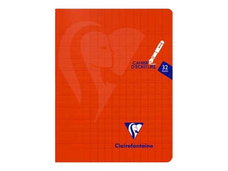 CAHIER ÉCRITURE DOUBLE LIGNE 3MM MARGE - Cahiers scolaires/Cahiers