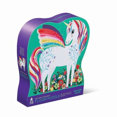 Rainbow Puzzle en bois – Licorne – 110 pièces - Jeux, Rêves