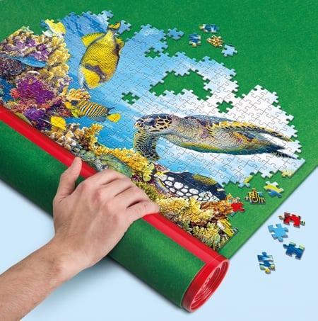 Tapis de rangement puzzle rangement sécurisé et pratique pour 3000 pièces