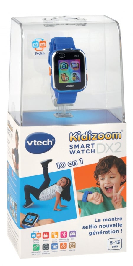 Montre digitale Kidizoom Smartwatch DX2 bleue