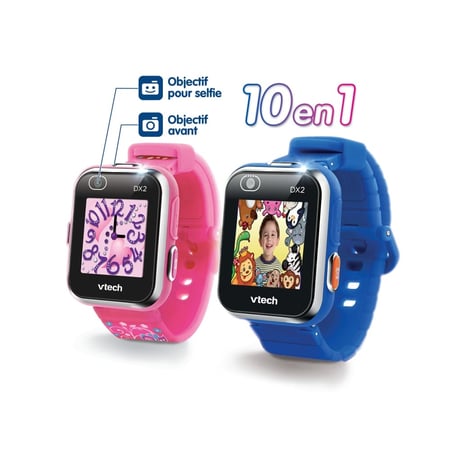 Vtech - Montre Kidizoom Smartwatch Connect DX - bleue - 171605 - Jouet  électronique enfant - Rue du Commerce