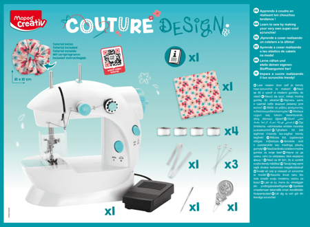 Machine à coudre pour enfant - Couture Design - Maped Creativ