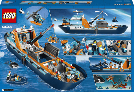 60368 - LEGO® City - Le Navire d'Exploration Arctique LEGO : King