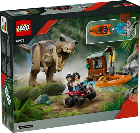 LEGO® 76975 - Le T. rex et l’évasion sur la rivière - Jurassic World