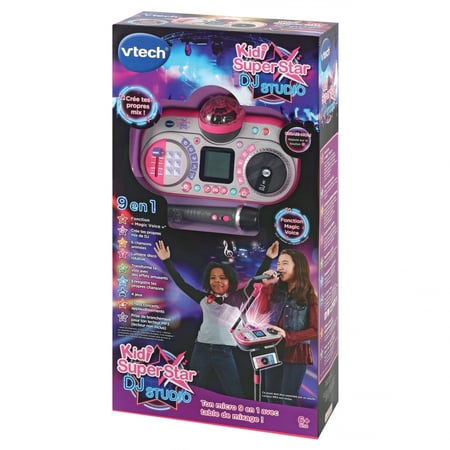 Micro Karaoké VTech Kidi Superstar DJ - 9 En 1 Avec Boule Disco | Enfant Dès 6 Ans