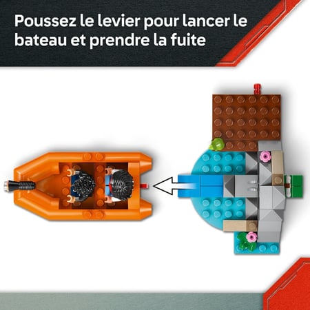 LEGO® 76975 - Le T. rex et l’évasion sur la rivière - Jurassic World