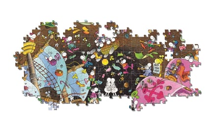 Puzzle 6000 pièces : The kiss, Mordillo - Clementoni - Rue des Puzzles