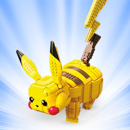 Mega Construx - Pokémon - Pikachu Géant - jouet de construction - 8 ans et  + - Zoma