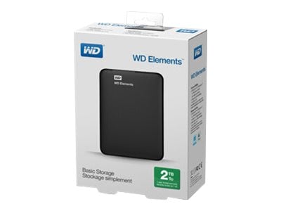 Western Digital - Disque dur externe WD Elements Portable 1To - Disque Dur  interne - Rue du Commerce